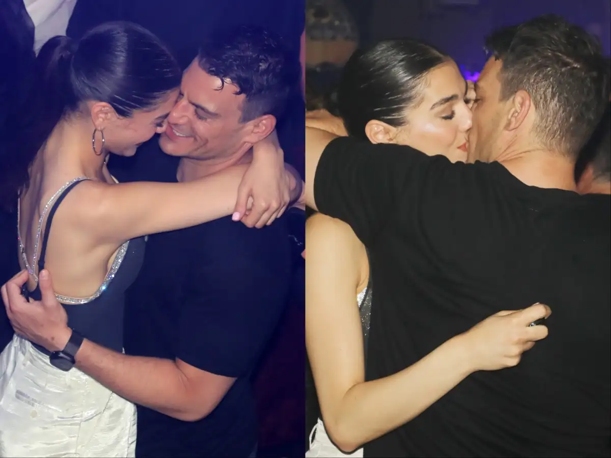 Μελίνα Νικολαΐδη – Δημήτρης Φιντιρίκος: Παθιασμένα φιλιά σε βραδινή έξοδο