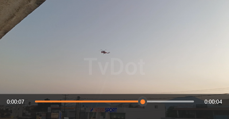 Χαλκίδα – Φωτιά: Πετούσαν πάνω από τα σπίτια (Video)
