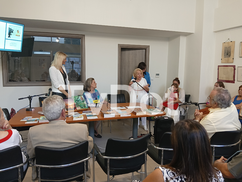 Ο Αλέξανδρος Καλέμης στο ίδρυμα Ιωάννη Καράκωστα (Ρεπορτάζ)