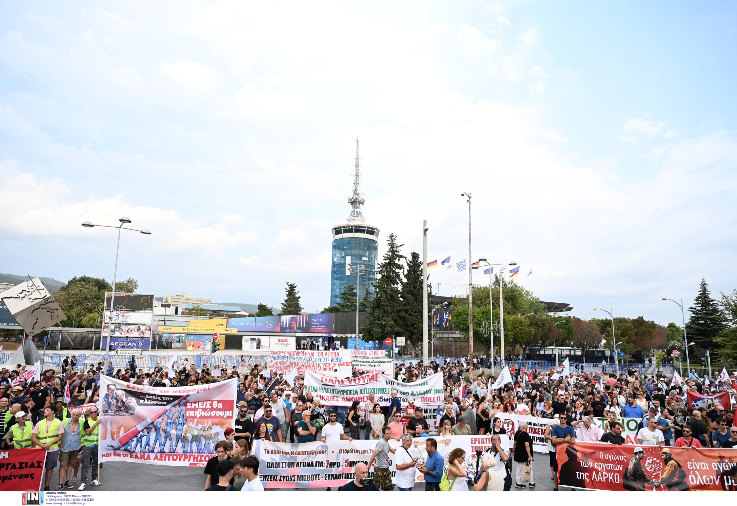 Θεσσαλονίκη: Δρακόντεια μέτρα ασφαλείας και συγκεντρώσεις λόγω ΔΕΘ