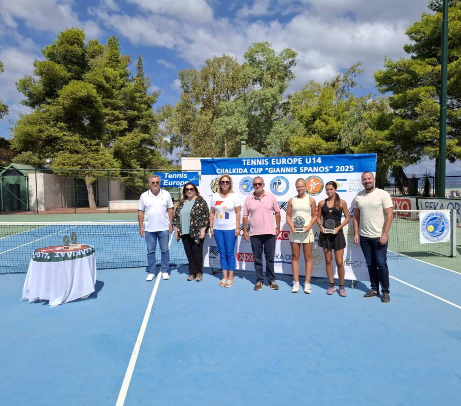 Στο Διεθνές πρωτάθλημα τένις «Γιάννης Σπανός» η Δήμαρχος Χαλκιδέων