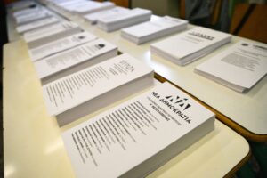 GREL23; Greece; Greek; National elections; Parliamentary elections; candidate; election; election day; elections; electoral; politics; vote; voter; voters; voting; Εκλογές 2023; Ελλάδα; βουλευτικές εκλογές; εθνικές εκλογές; εκλογές; εκλογικά κέντρα; εκλογική διαδικασία; πολιτική; ψήφος; ψηφοφορία; ψηφοφόρος;