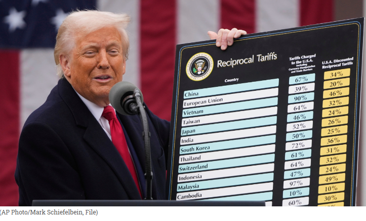 Ντόναλντ Τραμπ: «Οι δασμοί εκτόξευσαν το χρηματιστήριο»